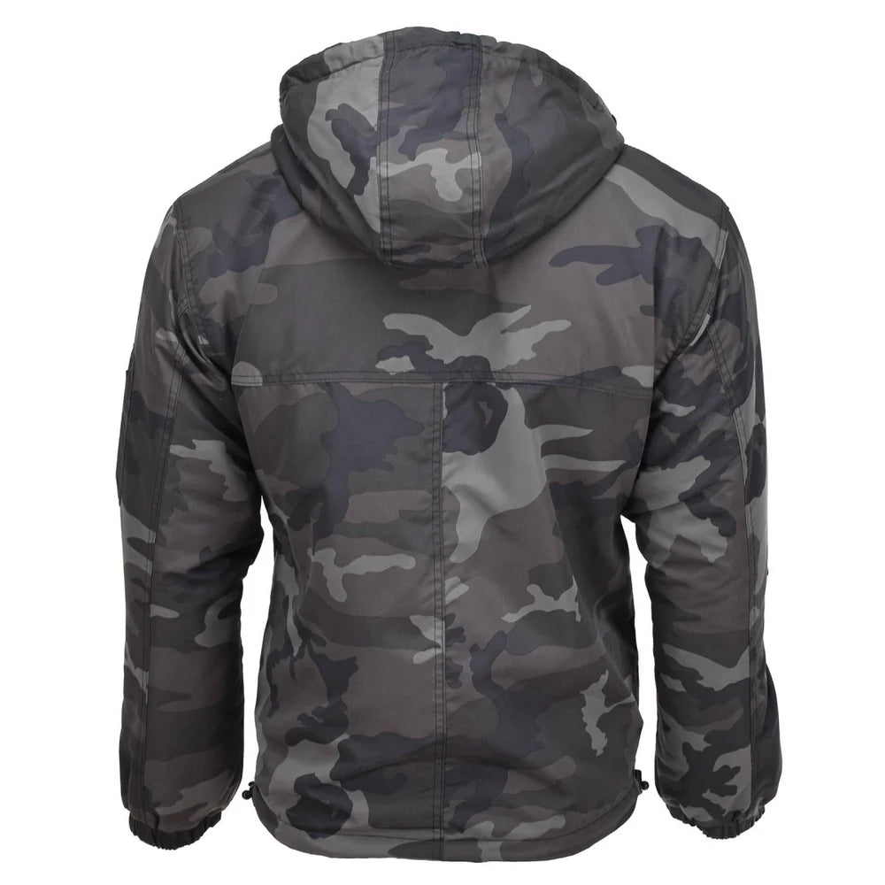 MIL-TEC Lightweight Anorak Sports Jacket - CCE Night Camouflage
