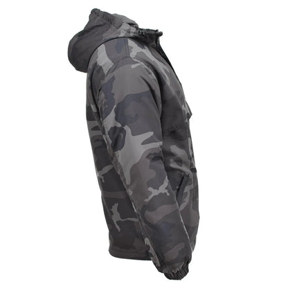 MIL-TEC Lightweight Anorak Sports Jacket - CCE Night Camouflage