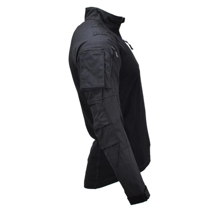 Mil-Tec Military Style Tactical Combat Shirt TYPE 2 - Black