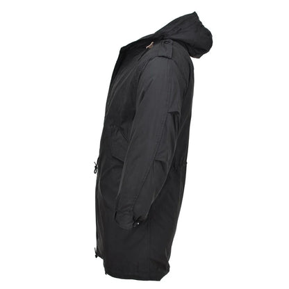 MIL-TEC U.S. Military Style M51 Parka - Black with Quilted Liner